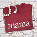 Single Color Floral Mama Sweatshirt T-Shirts, Hoodie | GrindPrints.com