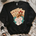 Sinners Playground sweatshirt, graphic tees women, western outfits women, western tops clothing, rodeo cowgirl outfits...