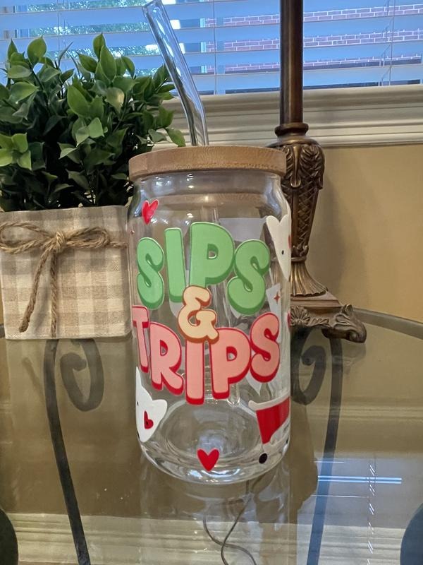Sips & Trips Libby Glass - Oopsy Cup T-Shirts, Hoodie, Sweatshirt | GrindPrints.com
