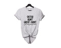 Sister Aunt Great Aunt Shirt, Sister Tee, Pregnancy Announcement Shirt, Great Sister Tee, Unisex T-Shirt, Gifts For Great...