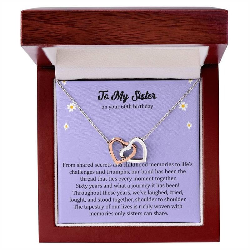 Sister Gift From Sister, Sister Gift From Sister Birthday, Sister Gift Box, 60th Birthday, 60th Birthday For Women,...