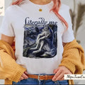 Sitting wolf shirt literally me alpha wolf funny meme Hoodie, Sweatshirt | GrindPrints.com