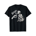 Skeleton And Dog T-Shirt, men's round neck T-shirt made in usa Hoodie, Sweatshirt | GrindPrints.com