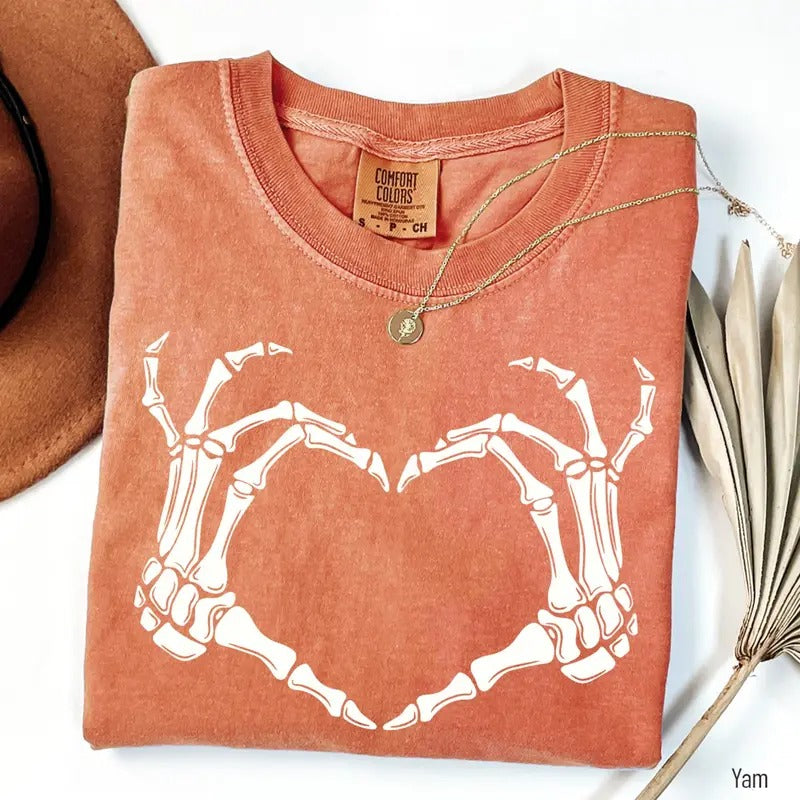 Skeleton Hand Shirt Skeleton Halloween Shirt Halloween Shirt Spooky Season Shirt Halloween T-Shirts, Hoodie, Sweatshirt