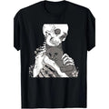 Skeleton Holding A Cat Shirt Lazy Halloween Costume Skull T-Shirt 220g 10000 Links made in usa Hoodie, Sweatshirt