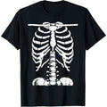Skeleton Rib Cage Gifts Men Women Halloween Costume Skeleton T-Shirt made in usa Hoodie, Sweatshirt | GrindPrints.com