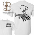 Skeleton Riding Fish The RodFather 2 Sided Shirt, Funny Fishing Tee, Fisherman Outdoors Outfit, Fishing Dad Tee, Father's...