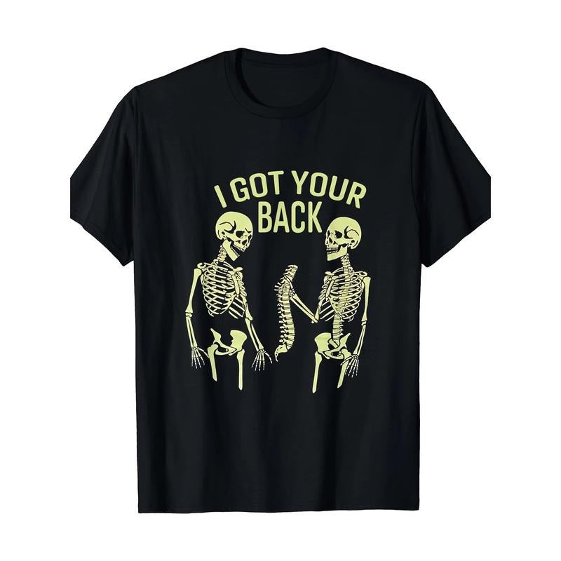 Skeleton Skull Sarcastic Funny Halloween 220g Casual Party Daily Life Made Usa T-Shirts, Hoodie, Sweatshirt