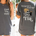 Skeleton Someone's Cool Ass Tia Front And Back Shirt, Cool Tia Club Graphic Tee, Aunt Gift, Gift For Aunt Sweatshirt,...