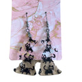 Skelli Cat dangle earrings T-Shirts, Hoodie, Sweatshirt | GrindPrints.com
