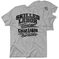 Skilled Labor - Safety Yellow T-Shirt, Adult Humor Shirt, Funny Shirt, Dark Humor Shirt, For Gift. Crewneck Cotton...
