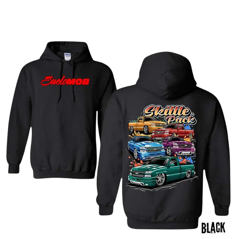 Skittle Pack Car Lover T-Shirt - Crewneck Sweatshirt