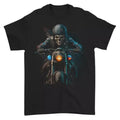 Skull Biker Motorcycle Motorbike Grim Reaper 32 Mens T-Shirt 100% Cotton, Unisex T-shirt, Y2k Shirt, Gift For Men Women...