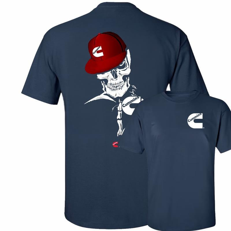 Skull Hat Dad Shirt Diesel Badass Great Father'S Dad Ideas Rugged Truck 2025 T-Shirts, Hoodie, Sweatshirt