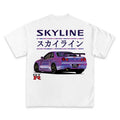 Skyline GTR JDM Racing T-Shirt - Men's Premium Cotton Comfort Shirt - Menswear Hoodie, Sweatshirt | GrindPrints.com