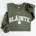 Slainte, Gaelic, Health, Luck, St Patrick's Day Sweatshirt T-Shirts, Hoodie | GrindPrints.com