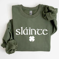Slainte, Health, Gaelic, Luck, St Patrick's Day Sweatshirt T-Shirts, Hoodie | GrindPrints.com