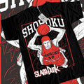 Slam Dunk T-Shirt S-4XL Hanamichi Basketball Anime Sport Manga shirt Tee Tshirt S-4XL Hoodie, Sweatshirt | GrindPrints.com