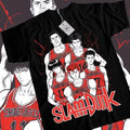 Slam Dunk Team T-Shirt Basketball For Anime Manga Black Tshirt Tee All Size Hoodie, Sweatshirt | GrindPrints.com