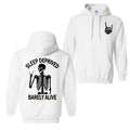 Sleep Deprived Hoodie T-Shirt, Barely Alive Round Neck Unisex Shirt, For Men And Women Sweatshirt | GrindPrints.com