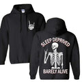 Sleep Deprived, Unisex Fit Short Sleeve Hoodie T-Shirts, Sweatshirt | GrindPrints.com