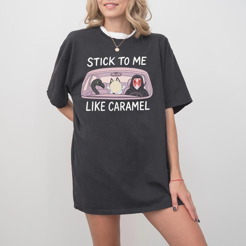 Sleep T0ken Stick to me like Car@mel Shirt, The Ev3n In Arc@dia, Concert T0ur 2025 Tee Hoodie, Sweatshirt | GrindPrints.com