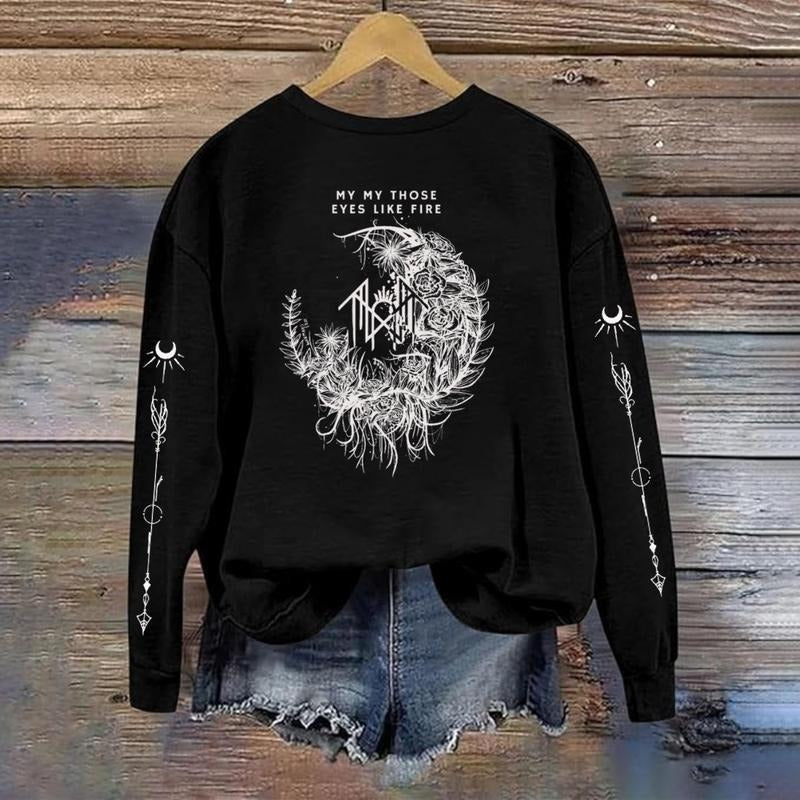 Sleep Token -  My My Those Eyes Like Fire Print Vintage Sweatshirt - Hoodie, Gift For Fan Sleeves With Designs STYLE 1...