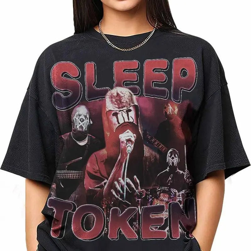 Sleep Token 90s Vintage Shirt, Sleep Token Bootleg Shirt, Sleep Token Tee, North America Tour T-Shirt Hoodie, Sweatshirt