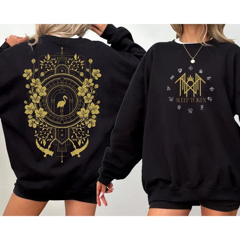 Sleep Token Even In Arcadia Shirt, Sleep Token Tour 2025 T-shirt Flamingo Hoodie, Sleep Token Merch Rock Muisc Tee Gifts...