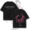 Sleep Token Merch Even In Arcadia Flamingo Logo Vintage Design Tee Two Sides Print T-Shirt, Sweatshirt, Hoodie, Gift For...