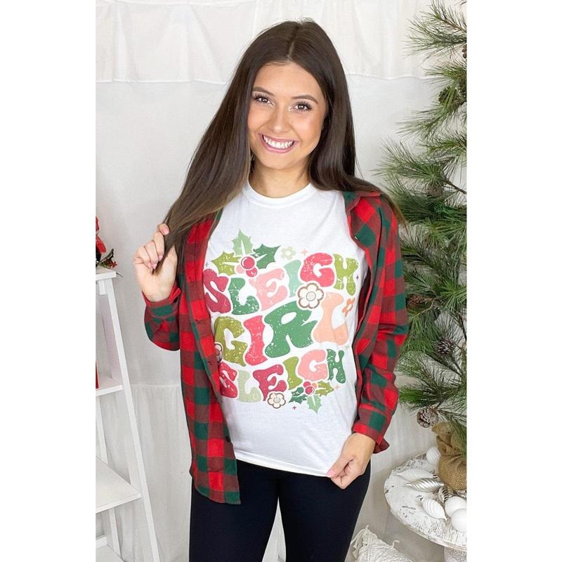 Sleigh Girl Sleigh T-Shirt Hoodie, Sweatshirt | GrindPrints.com