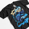 Slime Rimuru Tempest Short Sleeve T-Shirt Manga Unisex Summer Shirt All Size Hoodie, Sweatshirt | GrindPrints.com