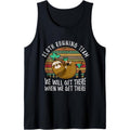 Sloth Running Team We'll Get There When We Get There Sloth Tank Top MADE IN USA T-Shirts, Hoodie, Sweatshirt