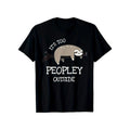 Sloths Print Men's Cotton T-shirt, Graphic Tee Men's Outdoor Clothes, Casual Short Sleeve Crew Neck T-shirt made in...