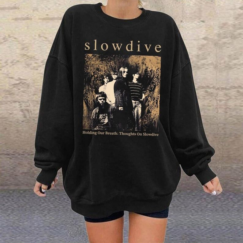 Slowdive tshirt, Sweatshirt,Souvlaki Shirt, Souvlaki vintage shirt, Slowdive gift fans Shirt, Gift for menn women Comfort...