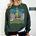 Small Town Christmas Sweatshirt, Merry Grichmas Shirt, Retro Christmas Tee, Grichmas shirt, Xmas Gift Hoodie
