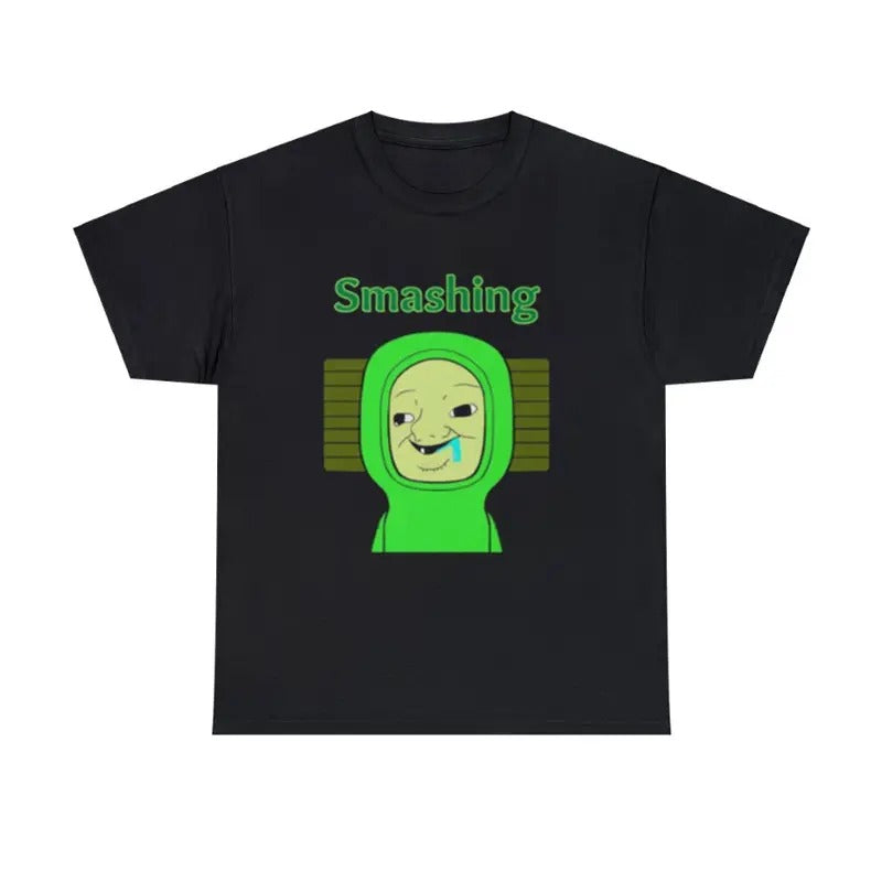 Smashing Meme T-Shirt Gaming Fan Graphic Tee Hoodie, Sweatshirt | GrindPrints.com