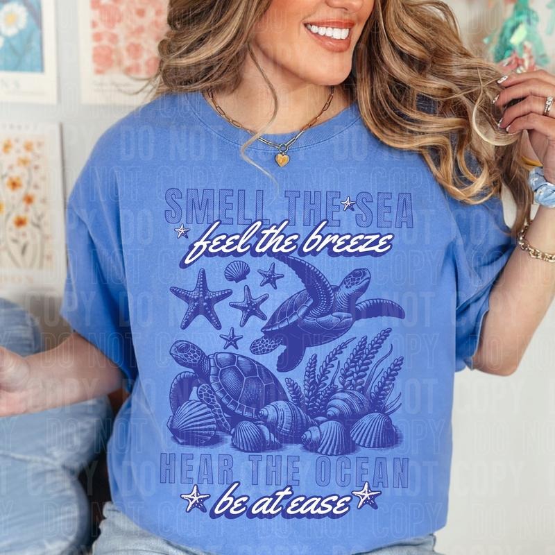 Smell The Sea DTF Transfers - THIS IS NOT A SHIRT Hoodie, Sweatshirt | GrindPrints.com