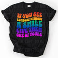 Smile DTF Transfers - THIS IS NOT A SHIRT Hoodie, Sweatshirt | GrindPrints.com