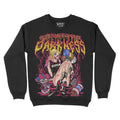 Smile Hides The Darkness - Crewneck Sweatshirt Graphic T-Shirts, Hoodie | GrindPrints.com