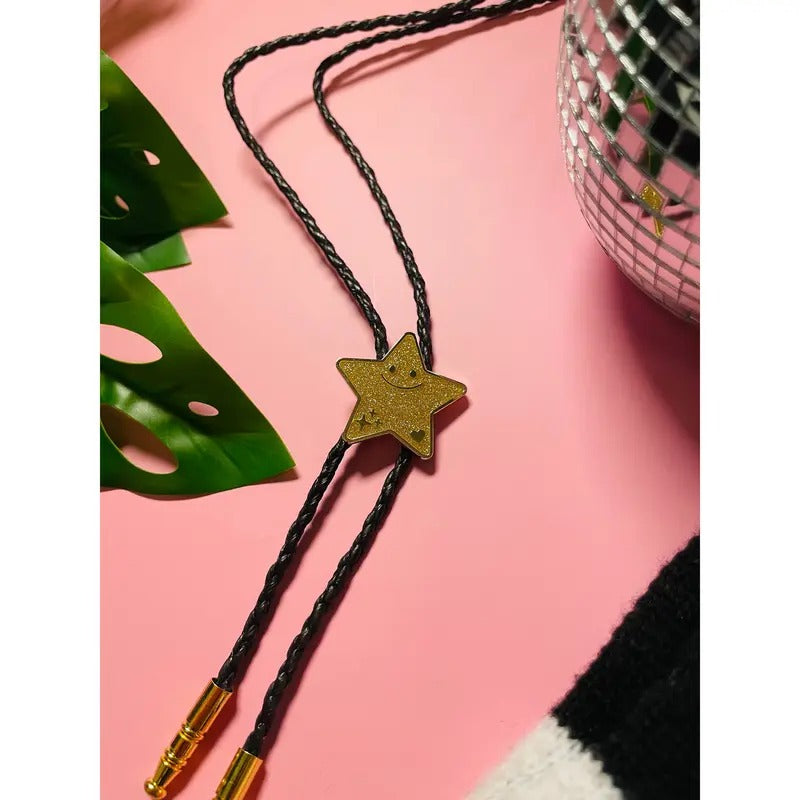 Smiley Star Bolo Ties for Women - Fashion Accessory T-Shirts, Hoodie, Sweatshirt | GrindPrints.com