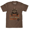 Smokey Fire Danger Very High T-Shirt - Brown Hoodie, Sweatshirt | GrindPrints.com