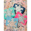Snowflake Chenille Patch Sweatshirt T-Shirts, Hoodie | GrindPrints.com