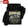 Snowman's Bootlegging Service Hoodie- Smokey & The Bandit Hoodie, Unisex Hoodie, Gift for Her for Him, Menswear Graphic...