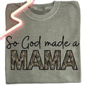 So God Make A Mama Camo Pattern Unisex Crewneck Sweater, Camoflage Mama Shirt Full Sizes, Full Colors Classic Tops...