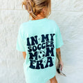 Soccer Mom Era Graphic Tee Hoodie, Sweatshirt | GrindPrints.com
