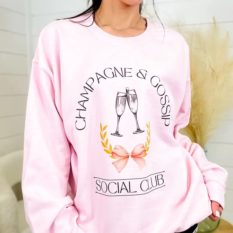 Social Club Graphic Top T-Shirts, Hoodie, Sweatshirt | GrindPrints.com