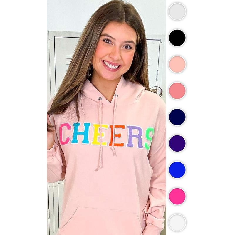 Soft Chenille Cheers Hoodie T-Shirts, Sweatshirt | GrindPrints.com