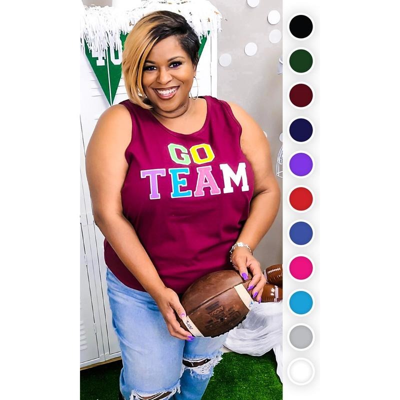Soft Chenille Go Team Tank Top T-Shirts, Hoodie, Sweatshirt | GrindPrints.com