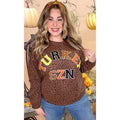 Soft Chenille Turkey SZN Sweatshirt T-Shirts, Hoodie | GrindPrints.com